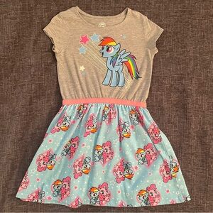 My lil Pony Dress, Rainbow Dash and Pinky Pie,  SM (6/6x)